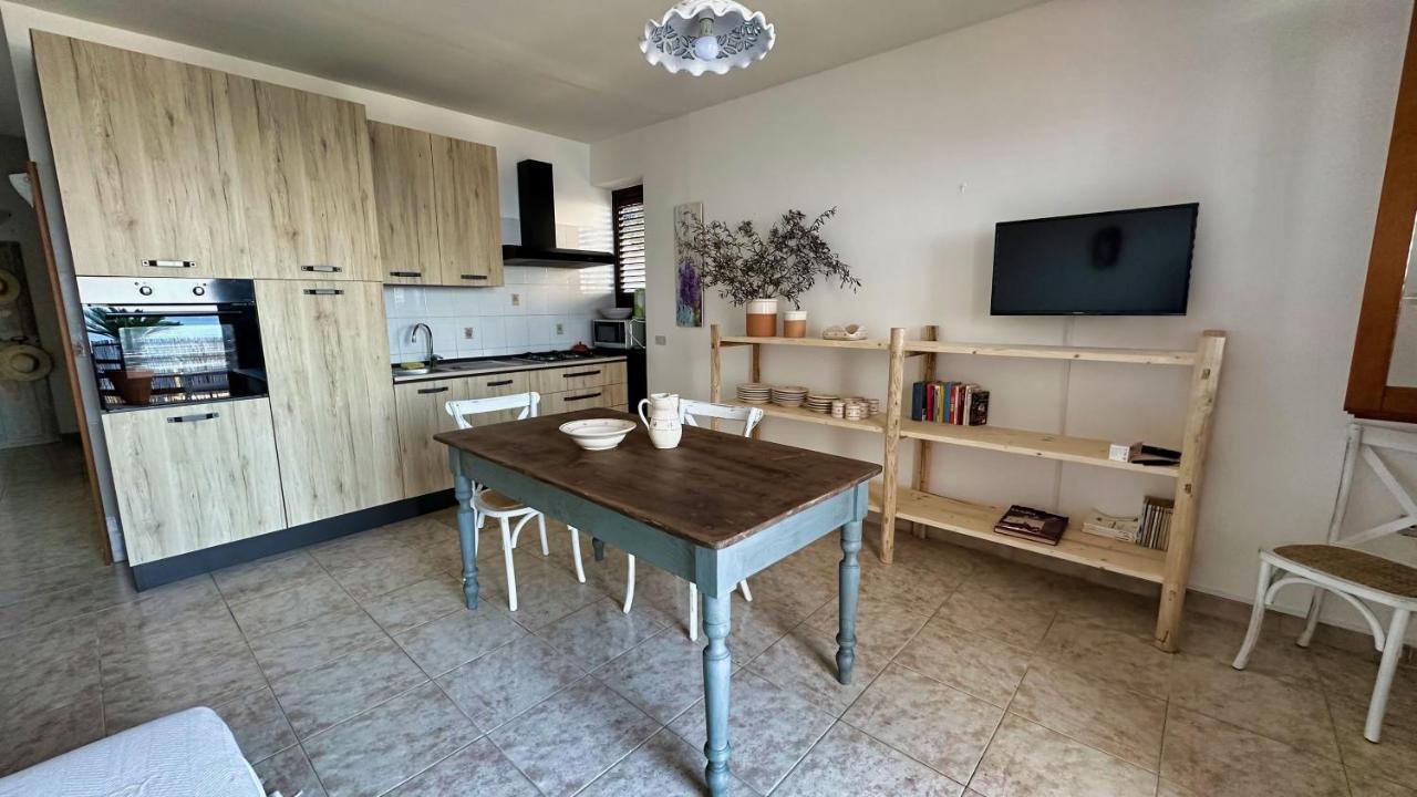 Marina Di Andrano - Alisso, Casa Vista Mare Con Parcheggio Privato E Wifi Villa Exterior photo